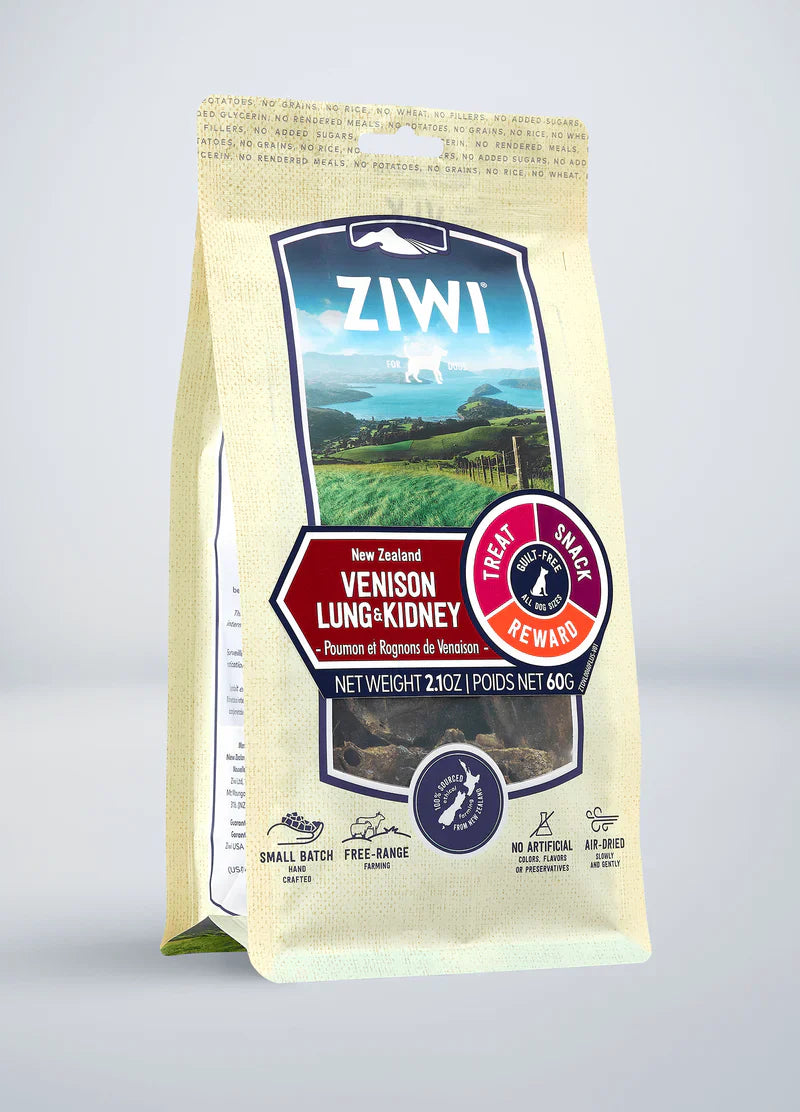 ZiwiPeak | Dog Treats | Venison Lung & Kidney | ARMOR THE POOCH